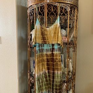 Mono B Tie Dye Maxi Dress